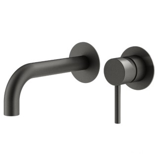 Plumberia Selection IXO Смеситель для раковины на  выхода графит матовый