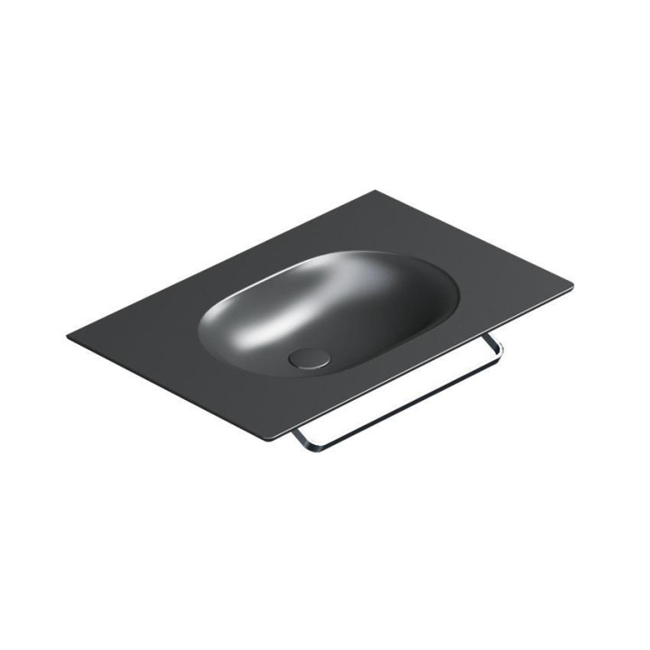 Раковина Catalano Sfera 75x50 см Nero Satinato, 0520760022