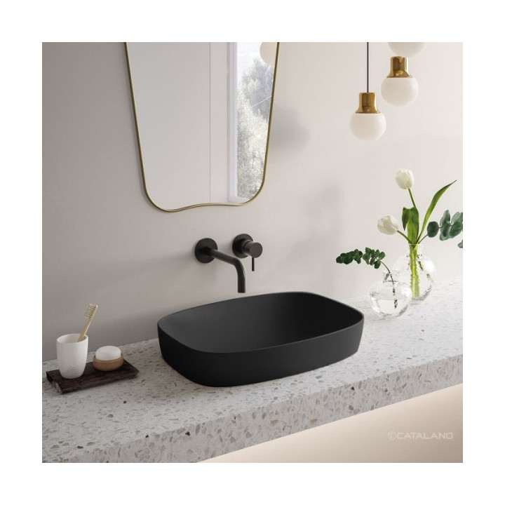 Раковина 50 см Catalano Alvea Nero Satinato, 0624500022