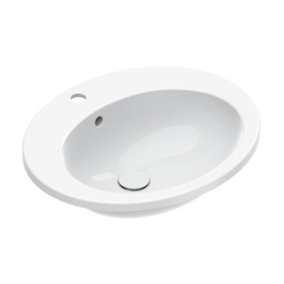 Catalano Italy Раковина овальная 61x51 см Bianco Lucido