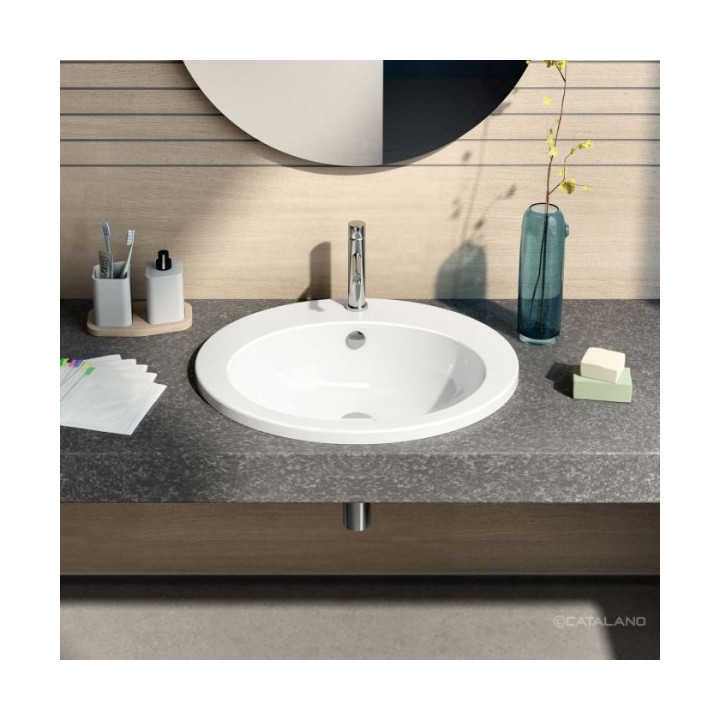 Раковина Catalano Italy 61x51 см Bianco Lucido, 0725611001