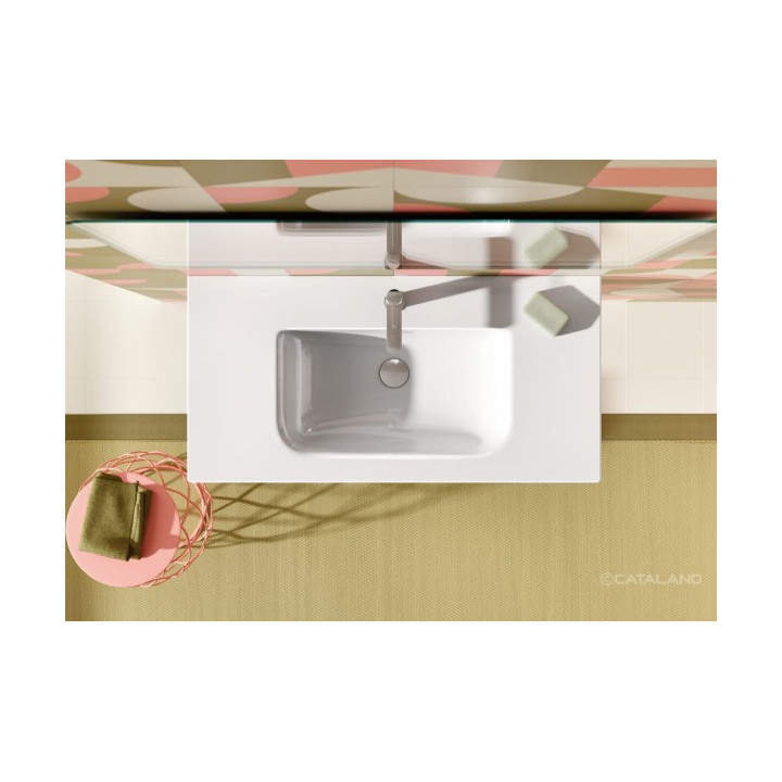 Раковина Catalano Italy Bianco Lucido 100 см, 0721010001
