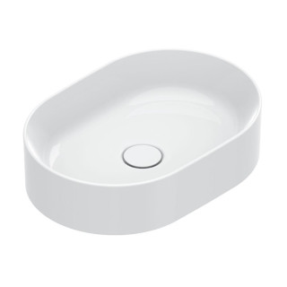 Catalano Zero Раковина овальная 50x35 см Bianco Lucido