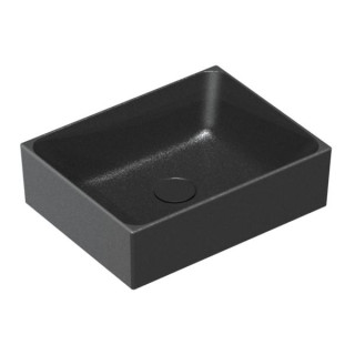 Catalano Premium Раковина прямоугольная 45x35 см Nero Satinato