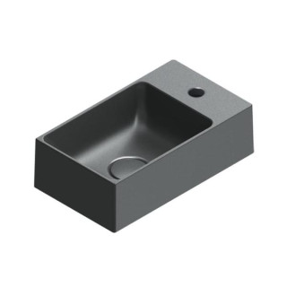 Catalano Premium Раковина прямоугольная 40x23 см Nero Satinato