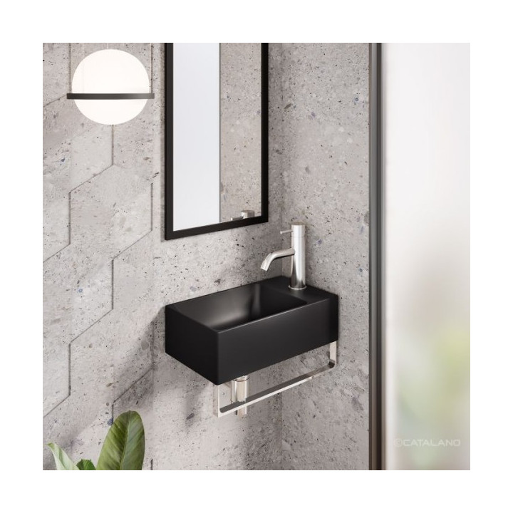 Раковина Catalano Premium Nero Satinato 40 см, 0220410022