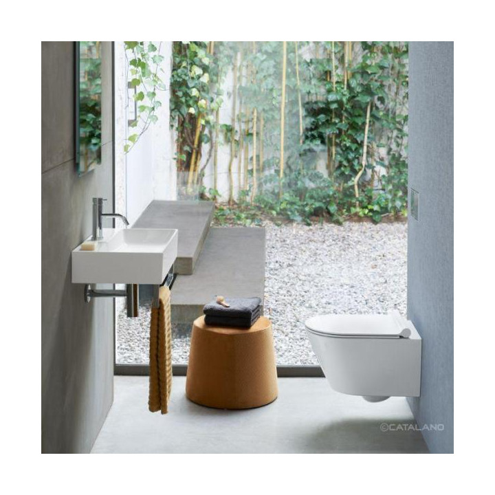 Раковина Catalano Premium 65 см Bianco Lucido, 0220650001