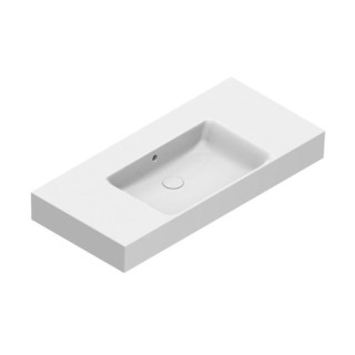 Catalano Premium Раковина прямоугольная 100x47 см Bianco Lucido