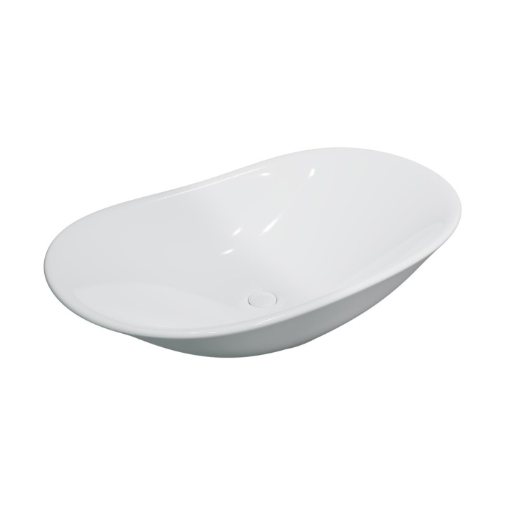 Раковина Charus Volterra 36x63 см белый глянцевый, 700-059W