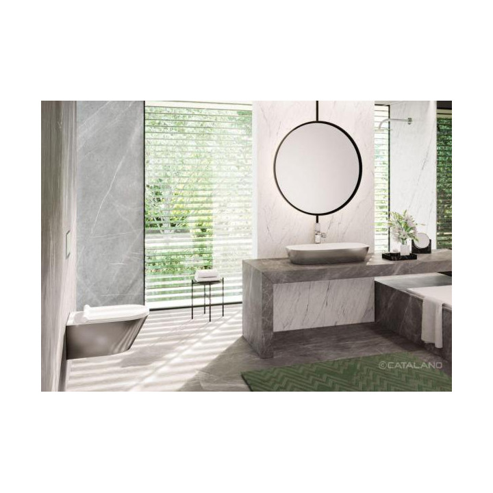 Раковина Catalano Alvea 80 см Argento-Bianco, 0622800041