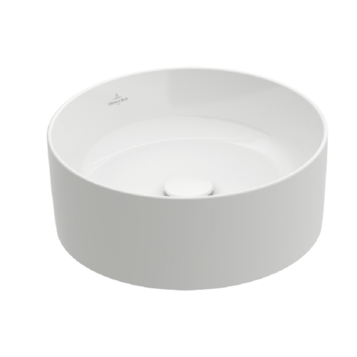 Раковина Villeroy&Boch Collaro 40x40 см Альпийский белый, 4A1840R1