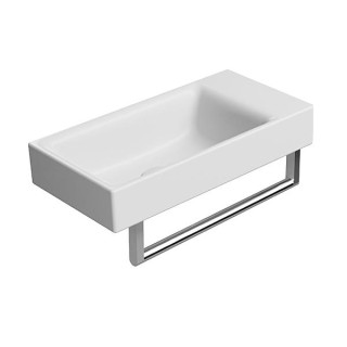 GSI Nubes Раковина прямоугольная 50x25 Bianco Opaco (белый)