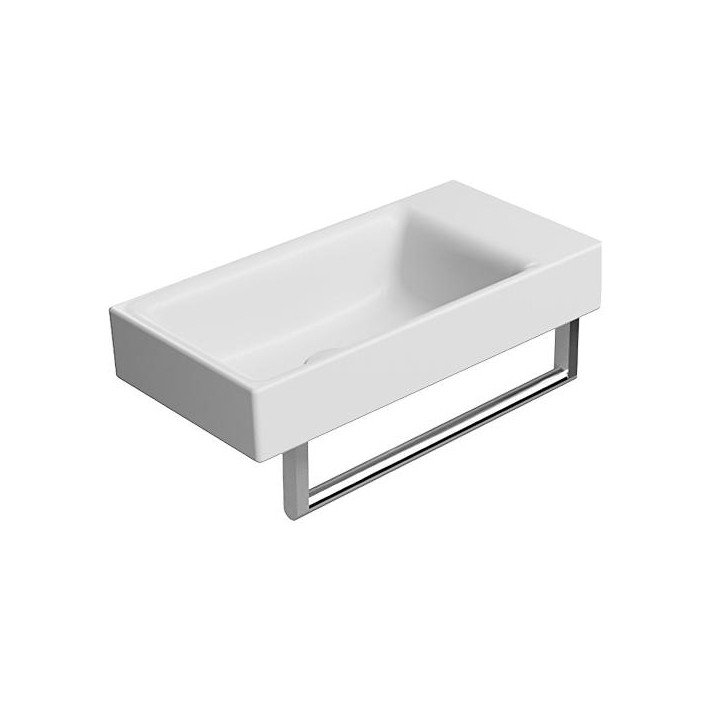 GSI Nubes Раковина 50x25 белая, 9637009