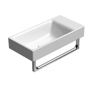 GSI Nubes Раковина прямоугольная 50x25 Bianco Lucido