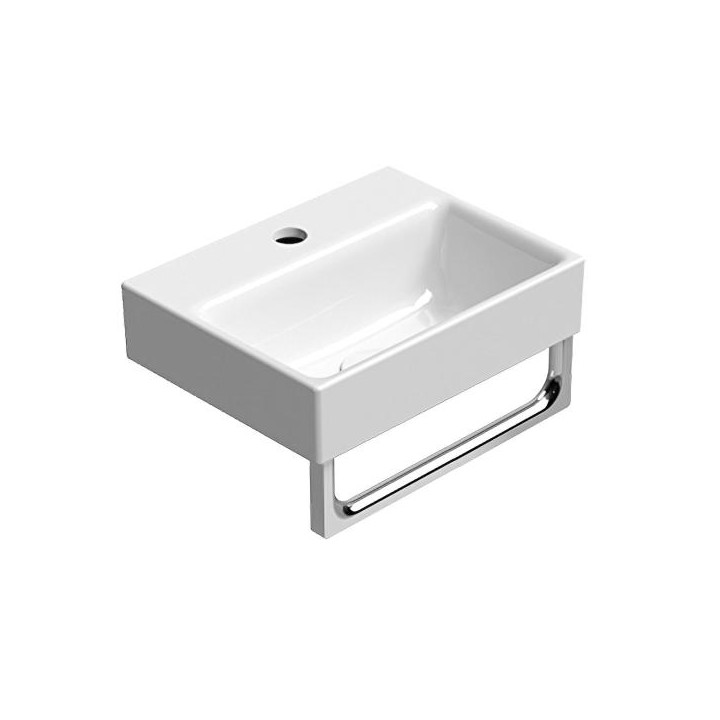 Раковина GSI Nubes 36x28 см, Bianco Lucido, 9638111