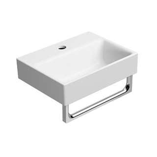 GSI Nubes Раковина прямоугольная 36x28 Bianco Opaco (белый)