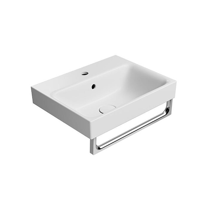 Раковина GSI Nubes 50x40 белая, 9682109