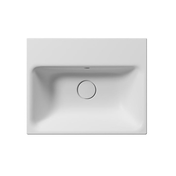 Раковина GSI Nubes 50x40 белая, 9682109