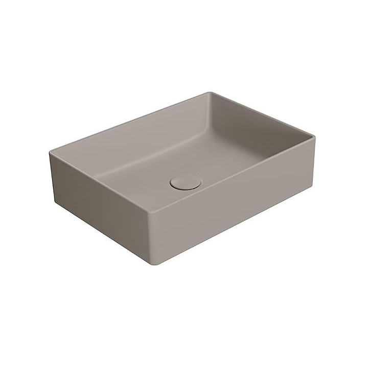 Раковина GSI Kube X 50x37 Tortora Opaco, 942905