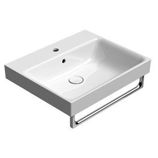 GSI Nubes Раковина прямоугольная 60x50 Bianco Lucido