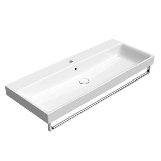 GSI Nubes Раковина прямоугольная 120x50 Bianco Lucido