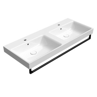 GSI Nubes Раковина прямоугольная 120x50 Bianco Lucido