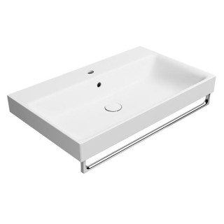 GSI Nubes Раковина прямоугольная 80x50 Bianco Opaco (белый)