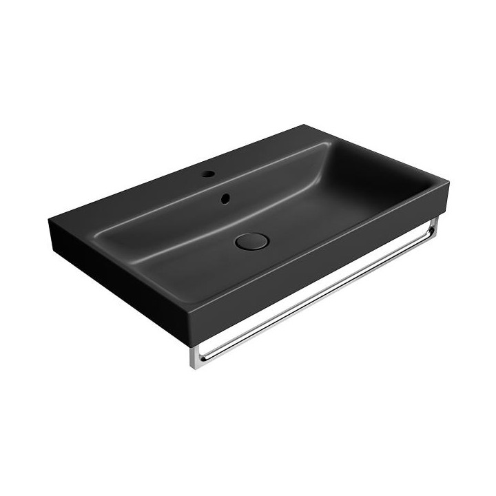 GSI Nubes Раковина 80x50 черная, 9622126