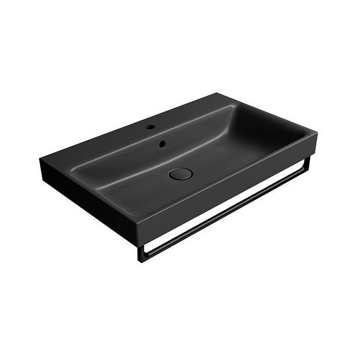 GSI Nubes Раковина 80x50 черная, 9622126