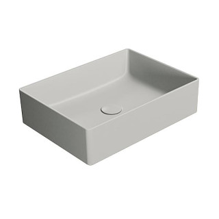 GSI Kube X Раковина прямоугольная 50x37 Cenere Opaco