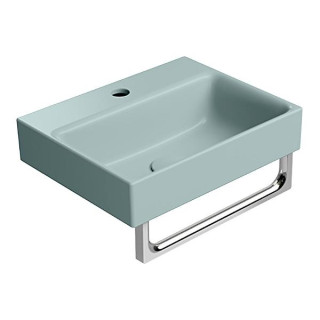 GSI Nubes Раковина прямоугольная 40x32 Ghiaccio Opaco