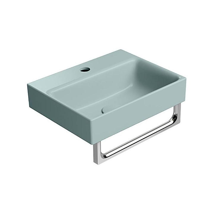 Раковина GSI Nubes 40x32 Ghiaccio Opaco, 9684115