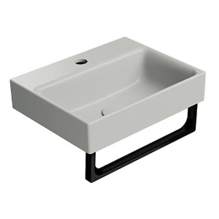 GSI Nubes Раковина прямоугольная 40x32 Cenere Opaco