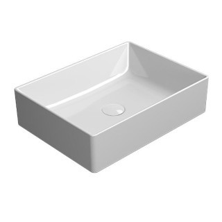 GSI Kube X Раковина прямоугольная 50x37 Bianco Lucido