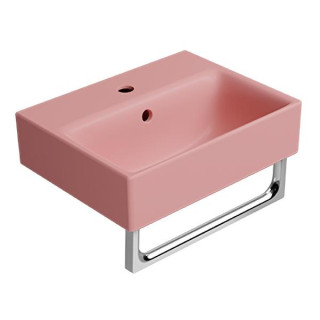 GSI Nubes Раковина прямоугольная 40x32 Blush Opaco