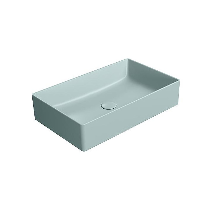 Раковина GSI Kube X 60x37 Ghiaccio Opaco, 945315