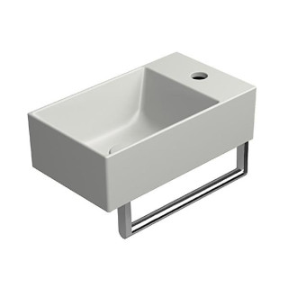 GSI Kube X Раковина прямоугольная 40x23 Cenere Opaco