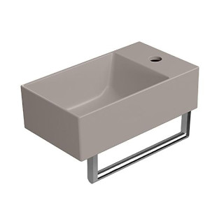 GSI Kube X Раковина прямоугольная 40x23 Tortora Opaco