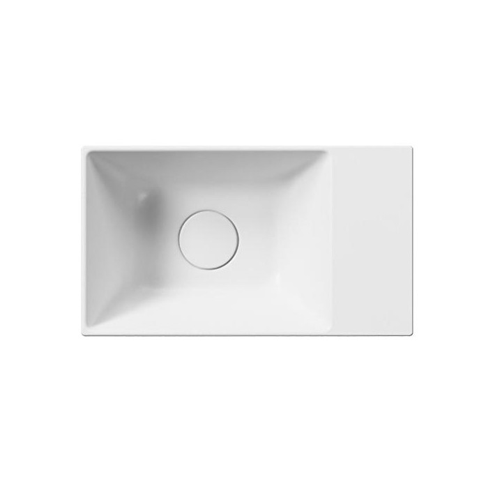 Раковина GSI Kube X 40x23 Bianco Opaco, 9484009