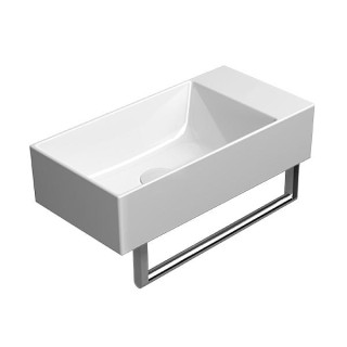 GSI Kube X Раковина прямоугольная 50x25 Bianco Lucido