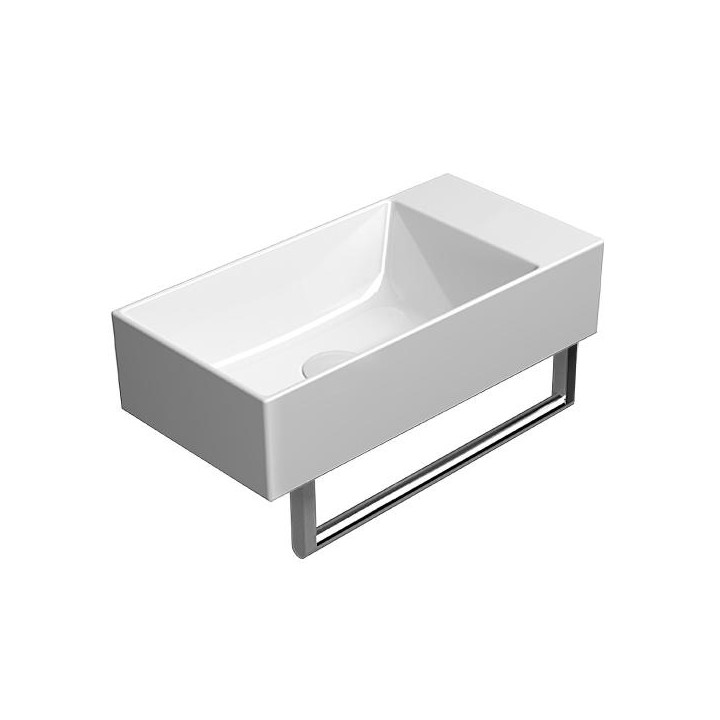 Раковина GSI Kube X 50x25 см, 9486011, 9486F011