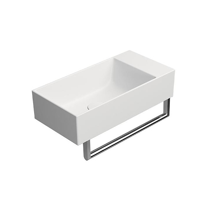 Раковина GSI Kube X 50x25 Bianco Opaco, 9486009