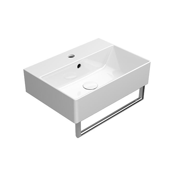 Раковина GSI Kube X 50x37 Bianco Lucido, 9447111