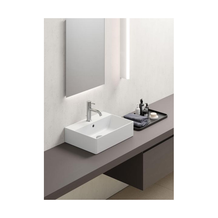 Раковина GSI Kube X 50x37 Bianco Lucido, 9447111