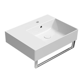 GSI Kube X Раковина прямоугольная 60x47 Bianco Lucido