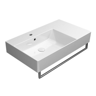 GSI Kube X Раковина прямоугольная 80x47 Bianco Lucido