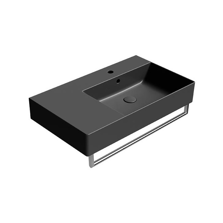 Раковина GSI Kube X 80x47 Ardesia Opaco, 9457126