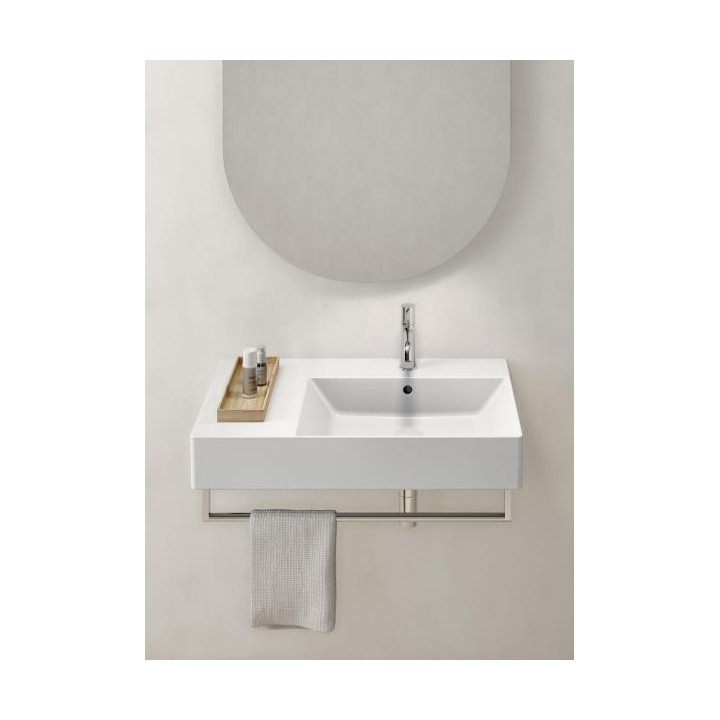 Раковина GSI Kube X 80x47 Bianco Lucido, 9457111