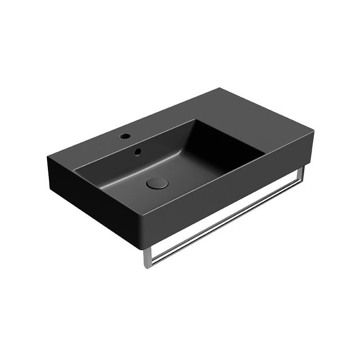 Раковина GSI Kube X 80x47 Ardesia Opaco, 9456126