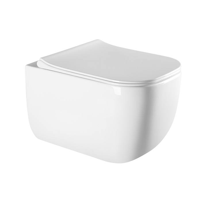 Унитаз Charus Pinto подвесной белый глянцевый, EWC700-126W